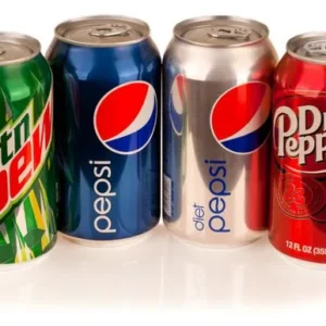 Can Drinks of Different Brands.